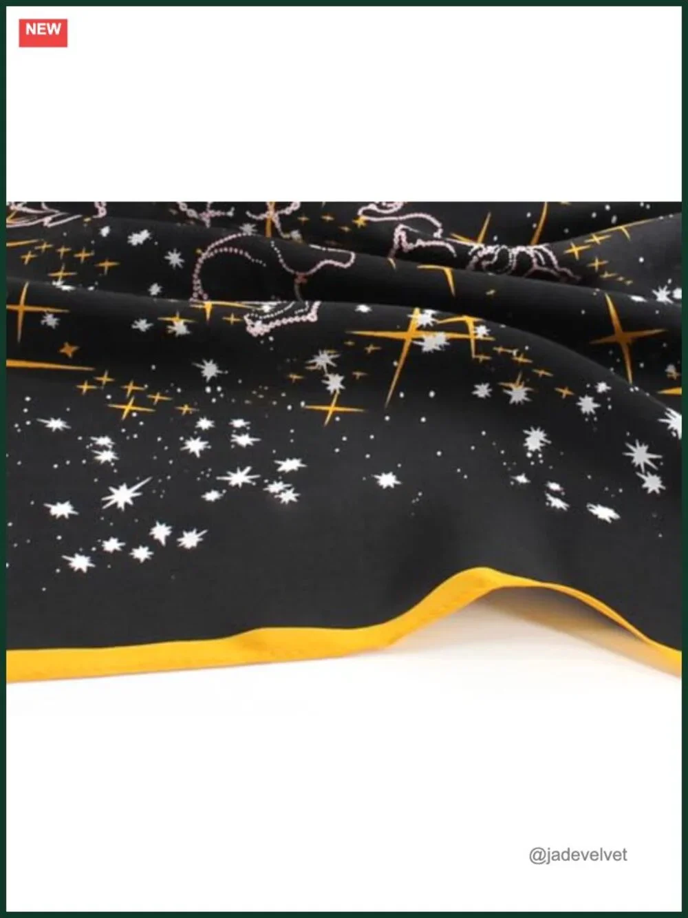 100% Mulberry Silk Small Square Scarf Digital Printed Neckerchief Lightweight